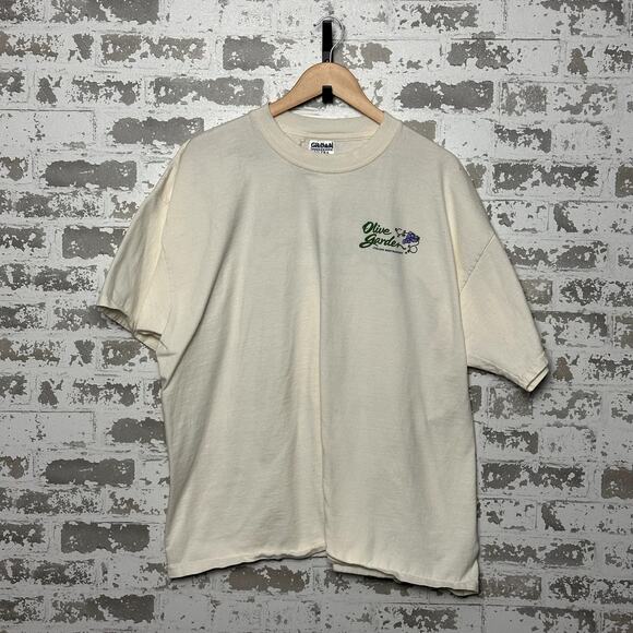 Vintage Olive Garden Shirt Size XXL 90s Promo Tee - Picture 2 of 6